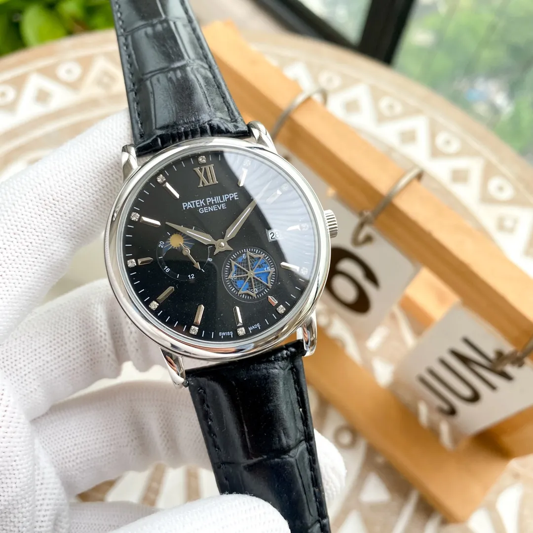 【High-end replica】💰1440! Patek Philippe - Patek.Philippe‼ ️Exquisite men's watch, multi-functional design, exquisite craftsmanship, originality, noble atmosphere and gentleman style. Adopting fully automatic mechanical movement, top-grade 316 stainless steel case, super mineral mirror, size 42mm🔥Top-quality products are constantly produced🔥